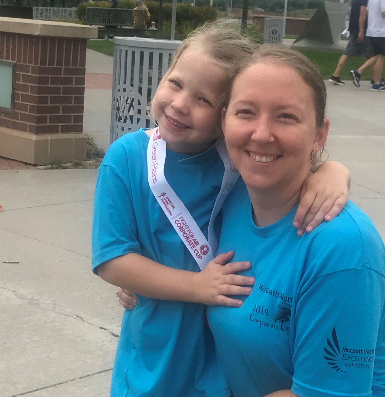 Katie Ballinger and Brooklyn